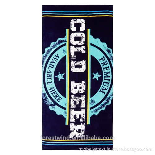 Promotional/Wholesaler Custom Cotton Beach Towel Cotton